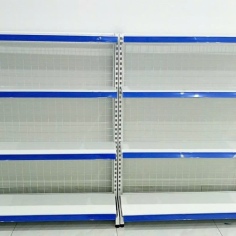 Kệ Siêu Thị Đơn: Cao 1,5m x Dài 1,2m (4 tầng mâm)