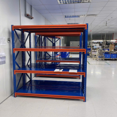 Kệ Trung Tải 300kg: 2m x 0,6m x 2m (4 tầng mâm)