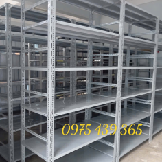 Kệ Để Hồ Sơ: Cao 2,4m x Rộng 0,6m x Dài 1,2m (6 tầng mâm)