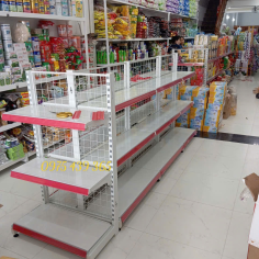 Kệ Siêu Thị Đôi: Cao 1,2m x Dài 1,2m (3 tầng mâm)