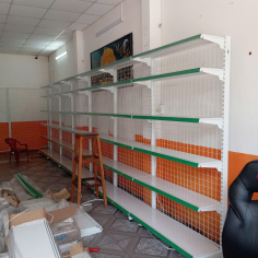 Kệ Siêu Thị Đơn: Cao 2,08m x Dài 1,2m (6 tầng mâm)